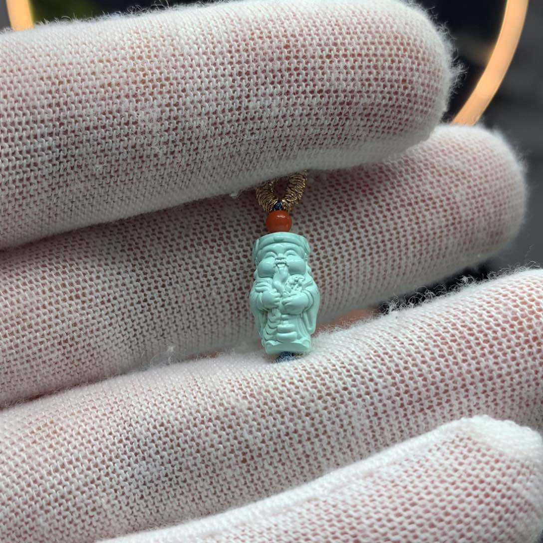 绿松石挂件未镶嵌