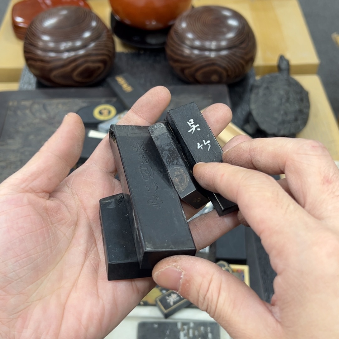 荒***生日本中古工艺品摆件