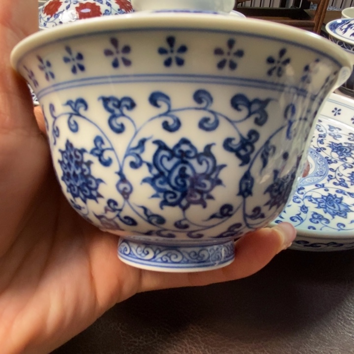 我***说景德镇手工手绘茶器