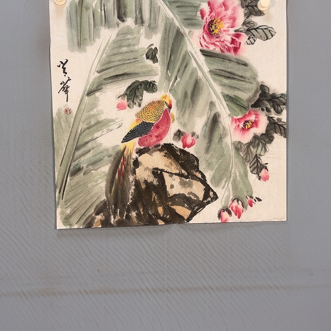 国画524 牡丹一如你初来