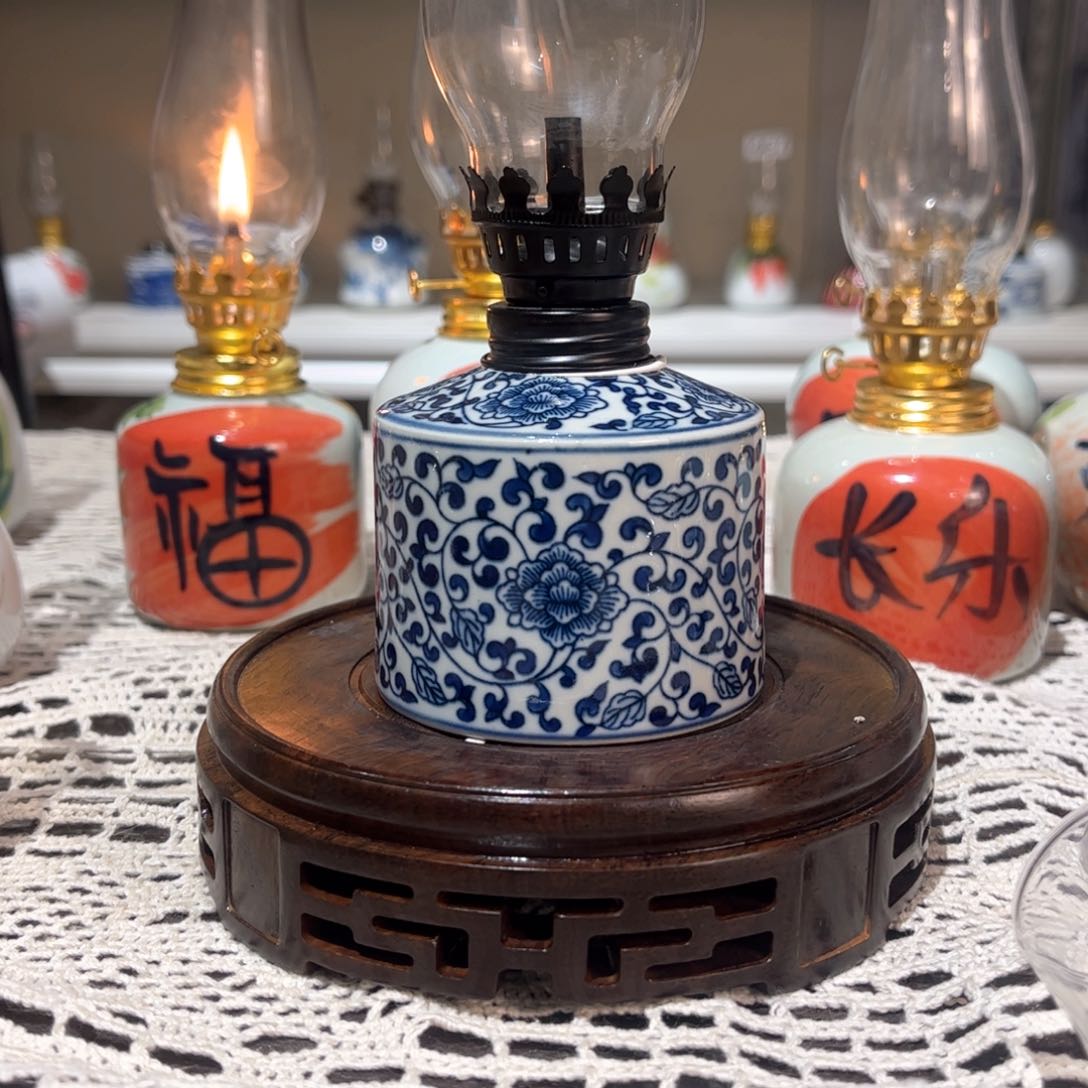 摆件景德镇手工香薰灯