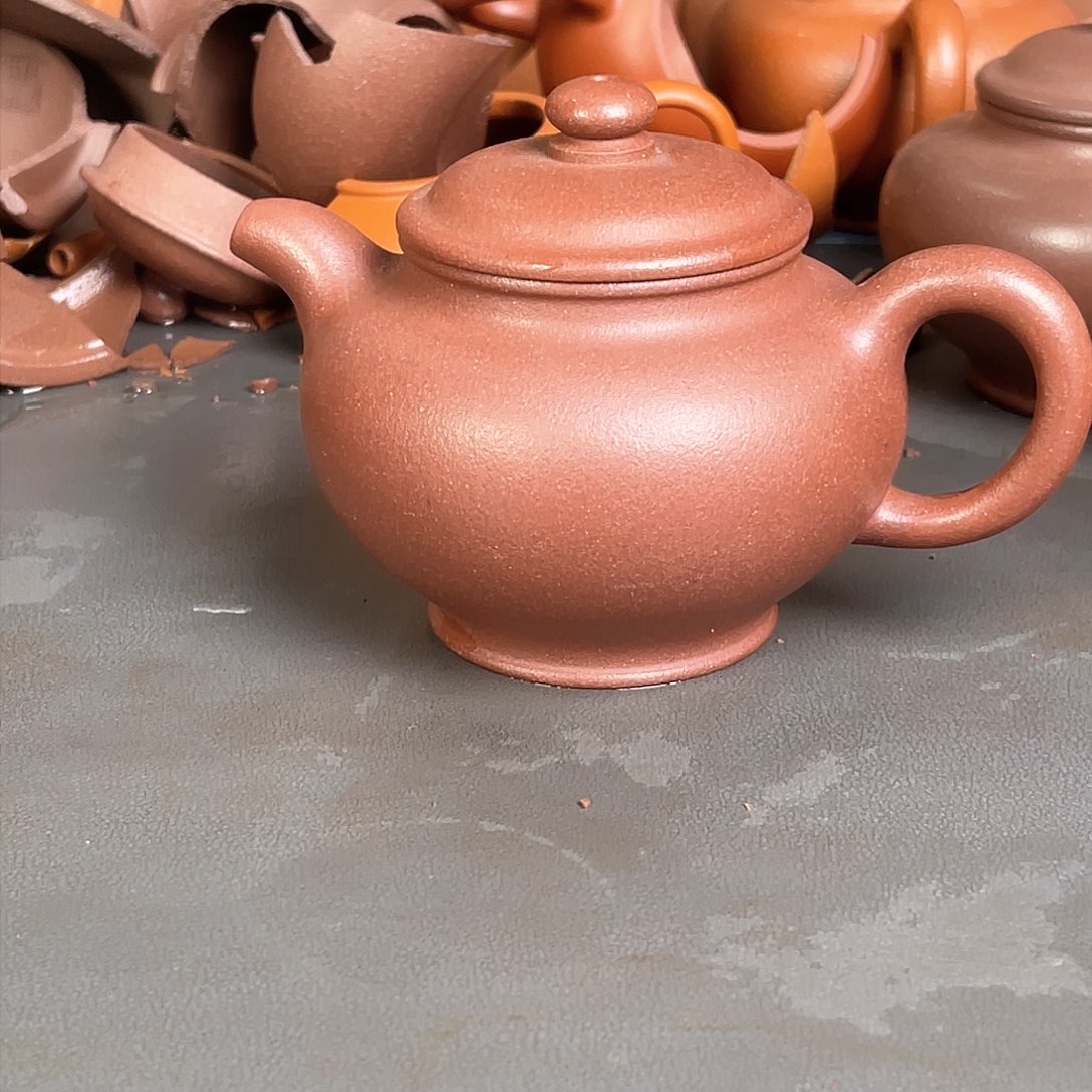 茶壶紫砂王启超全砂底槽清掇只