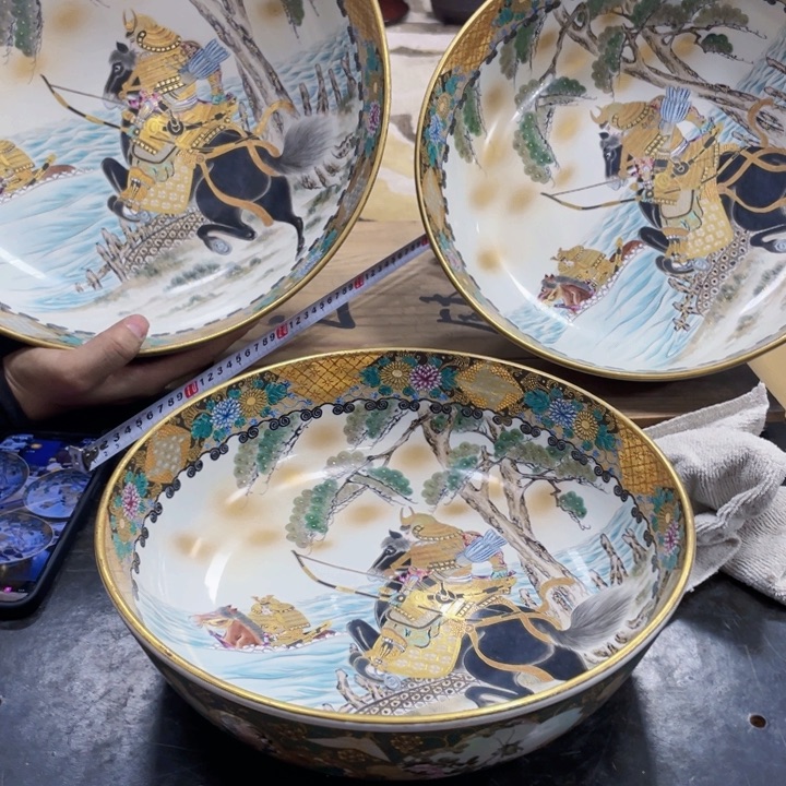瓷片瓷制作工艺品摆件