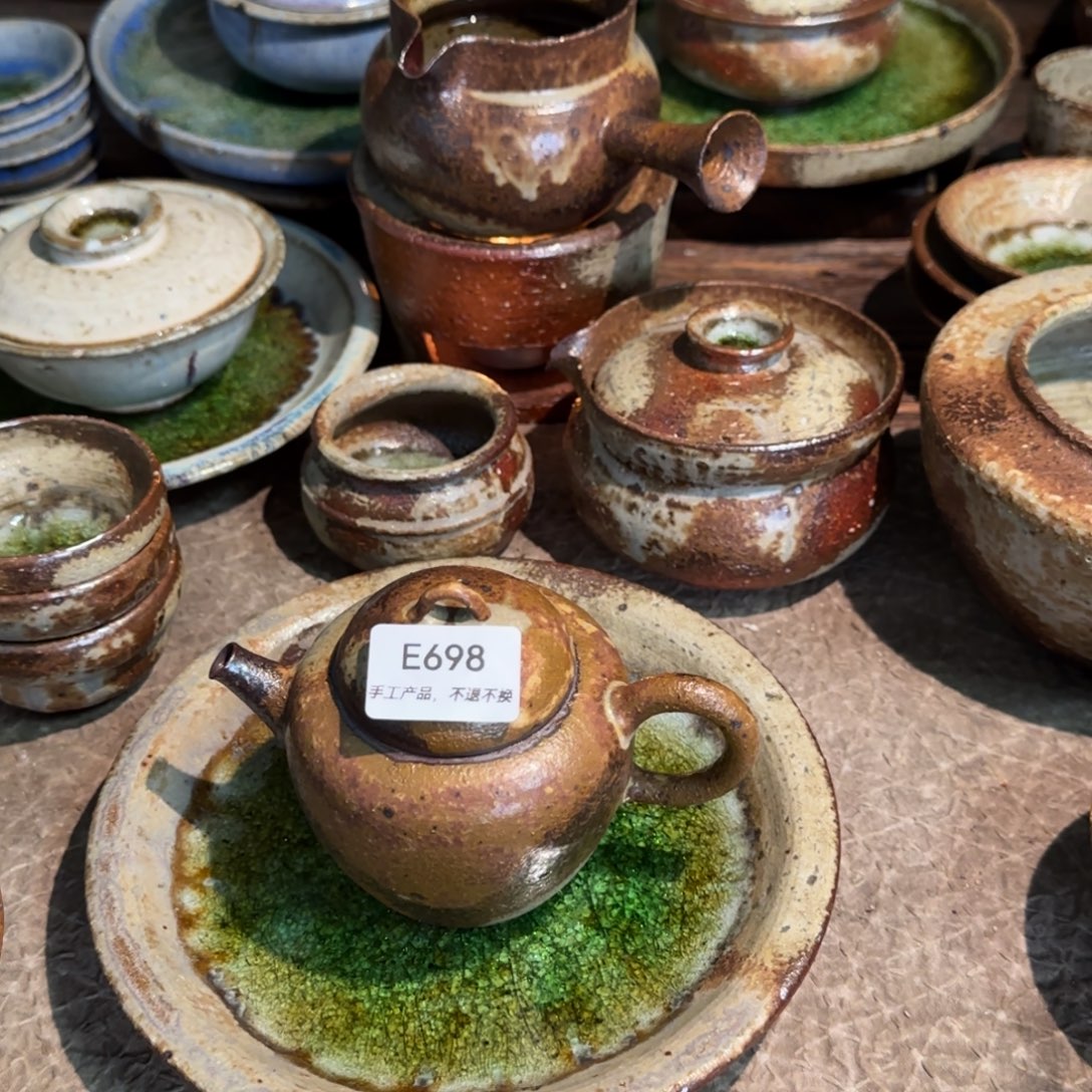 物***由E698破碎感泥料非柴烧跑单禁拍