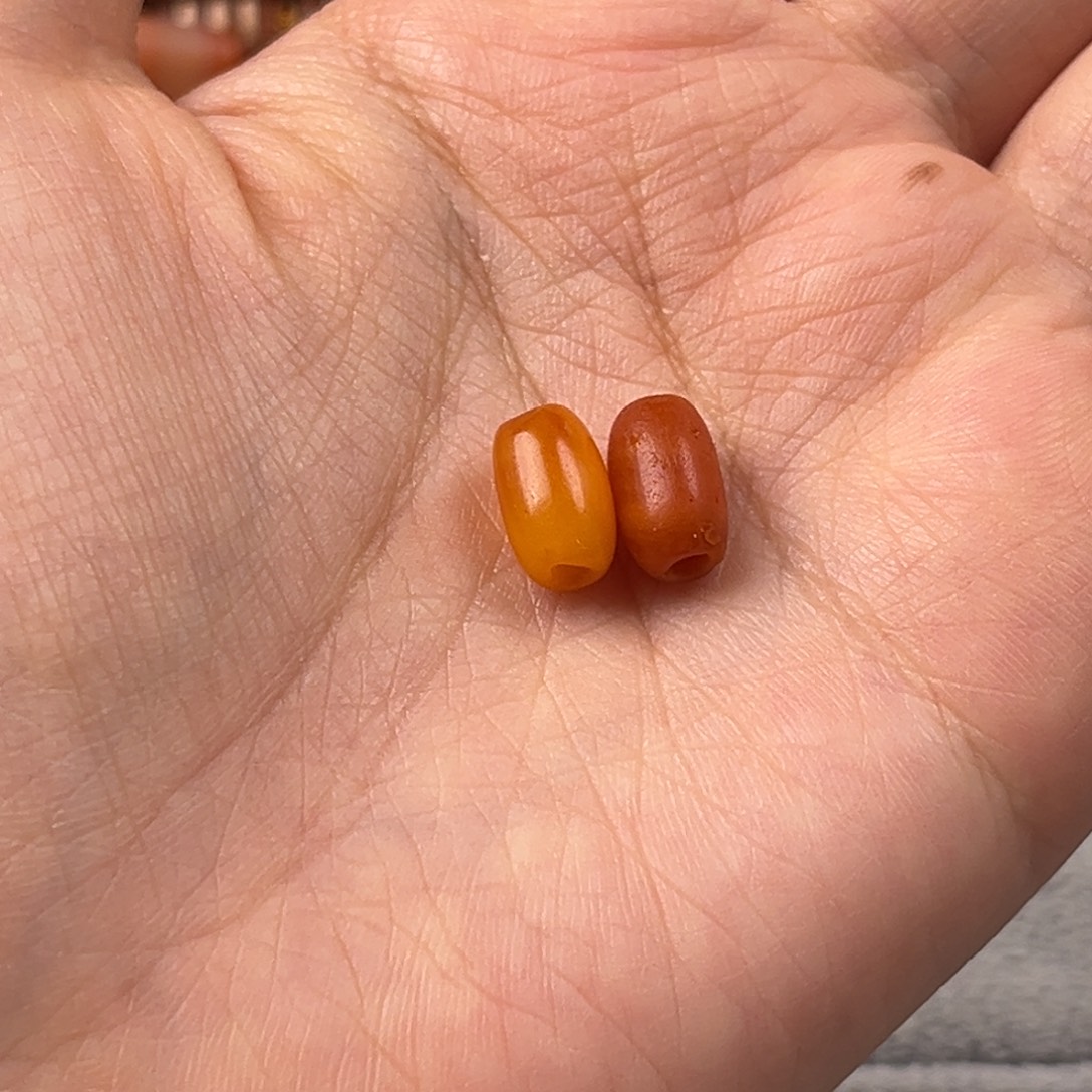 【***】蜜蜡未镶嵌颈饰老蜜蜡