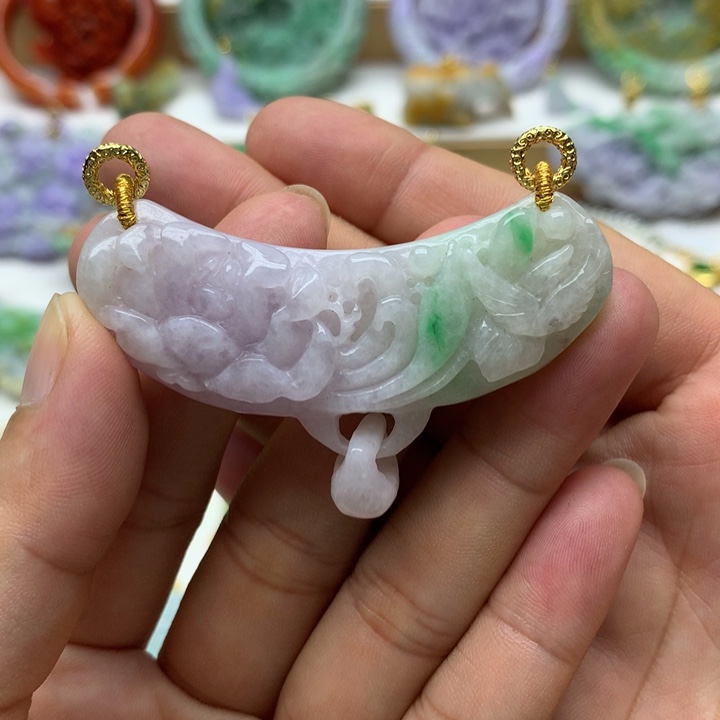 颈饰未镶嵌翡翠翡翠