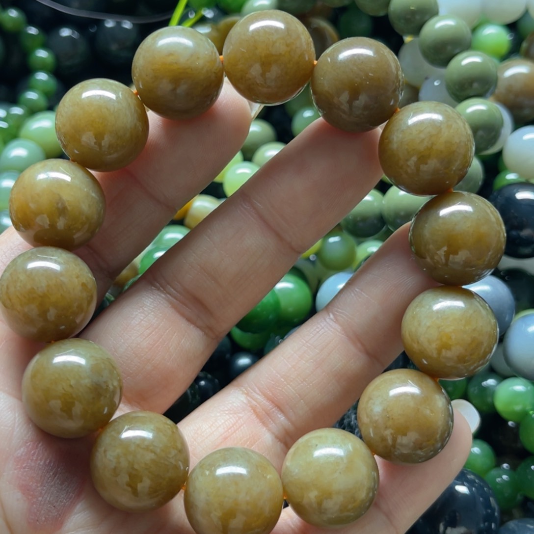 和田玉手链未镶嵌