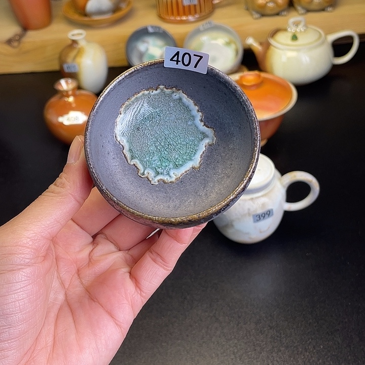 燃薪柴烧茶器主人杯