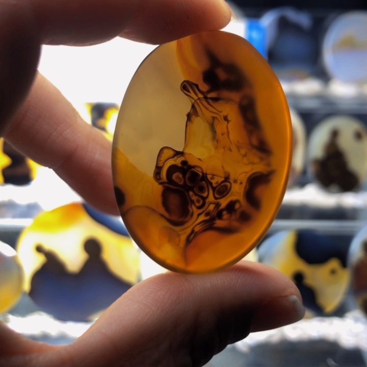 合金玛瑙/玉髓珠宝奇石61