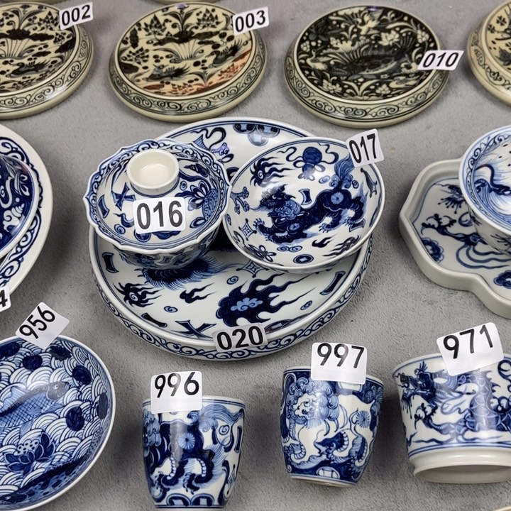 龙***号瓷片手工手绘手工制作