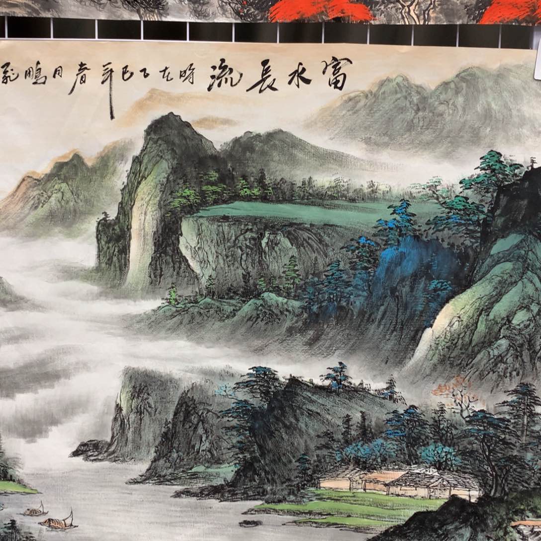 【闪购商品】沉**金年画艺术作品欣赏
