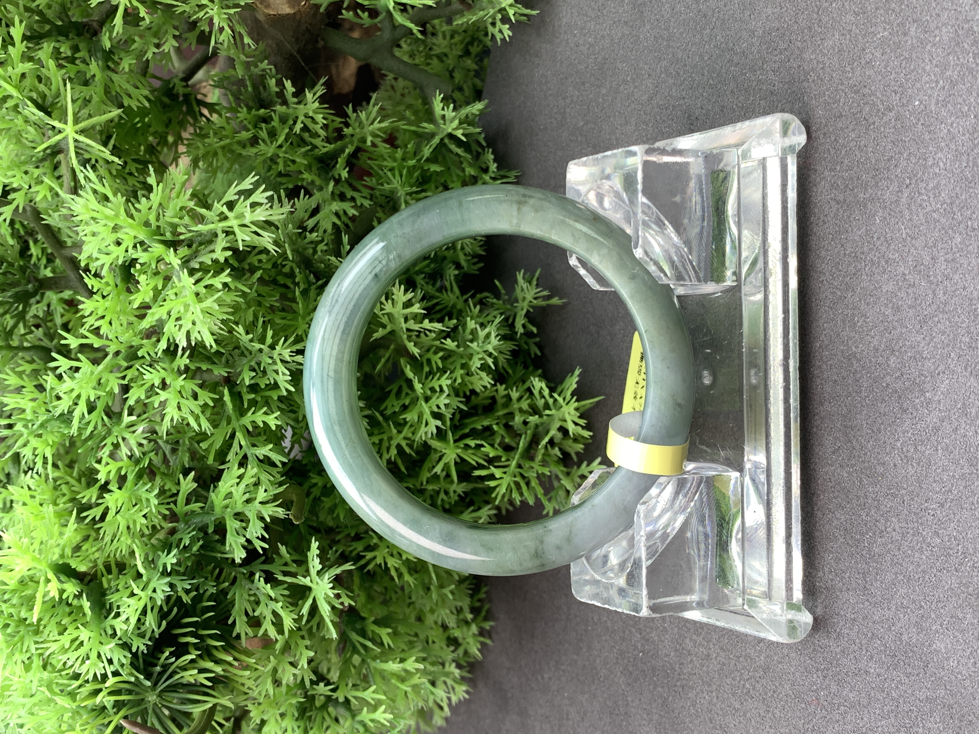 【刘思懿】天然缅甸A货翡翠手镯-J-9