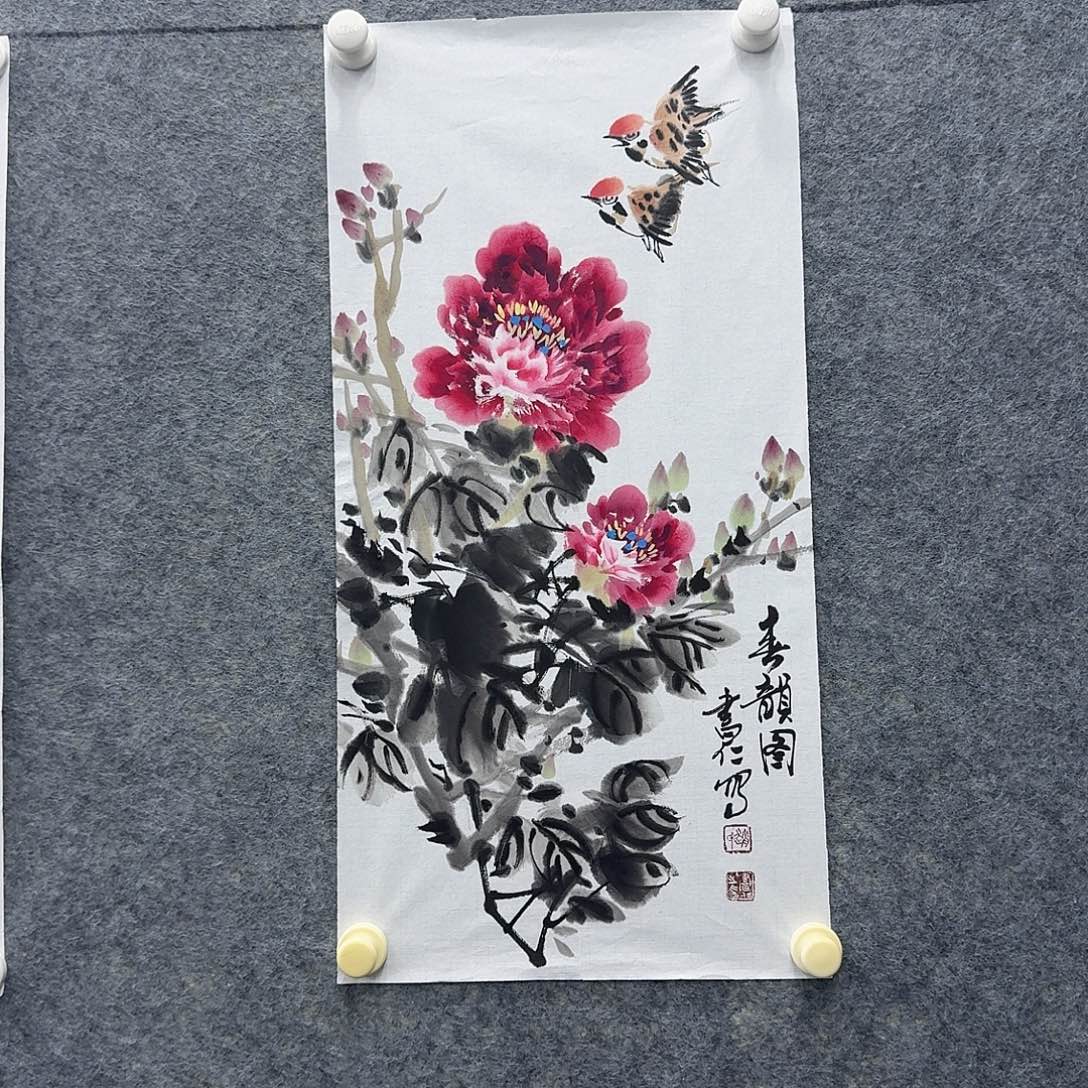 国画国画纯手绘制