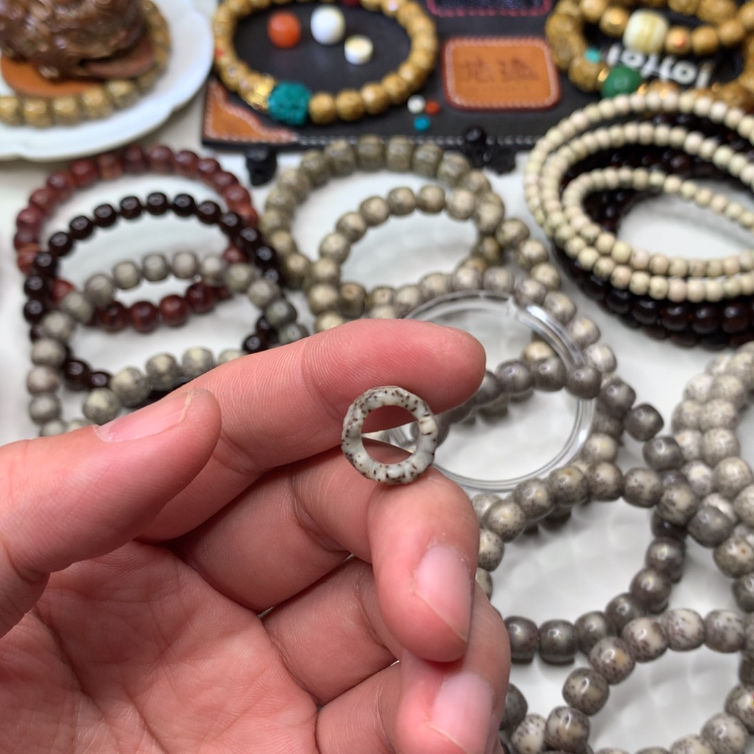 比***立星月菩提手串星月菩提