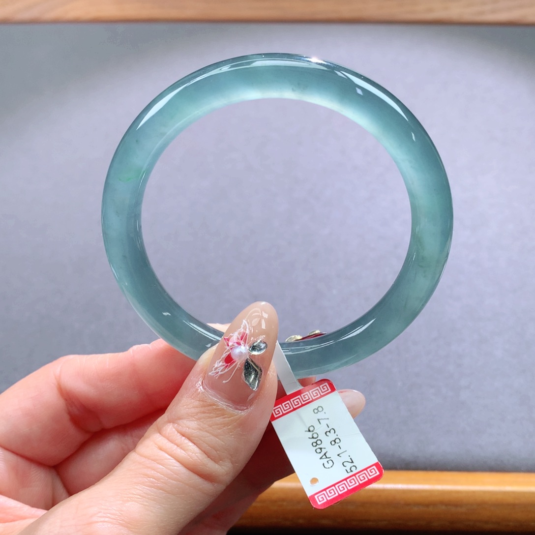 翡翠手镯未镶嵌天然翡翠手镯叮当镯