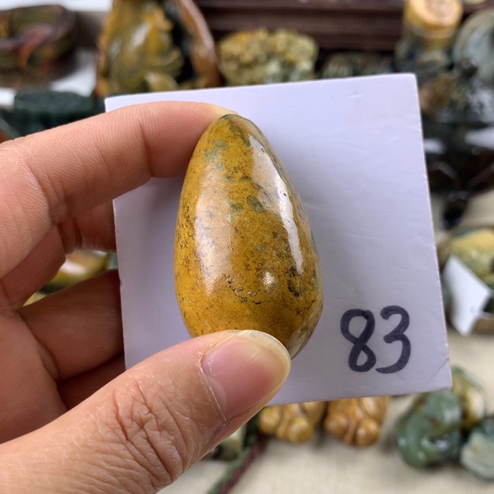 岫岩河磨玉（透闪石质玉）未镶嵌珠宝奇石