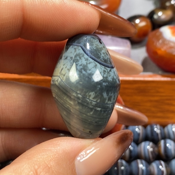 玛瑙/玉髓未镶嵌颈饰