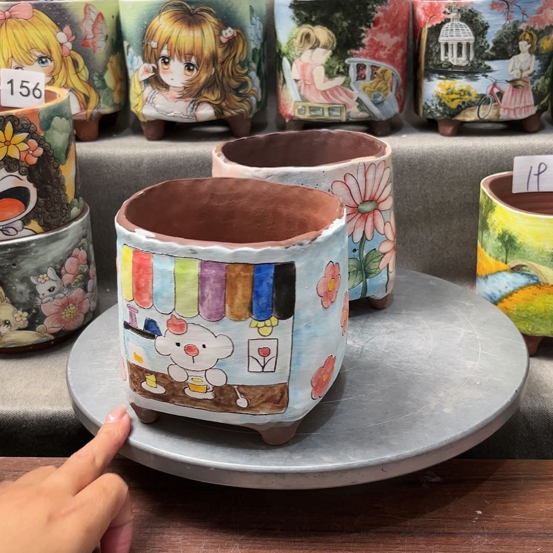 紫砂花盆微瑕福利