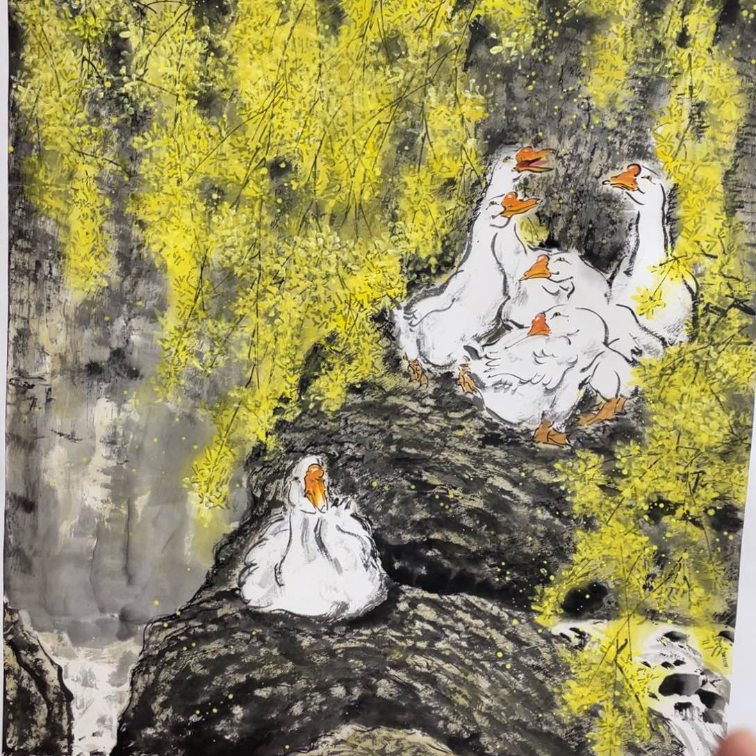 在***…国画老师老师老师