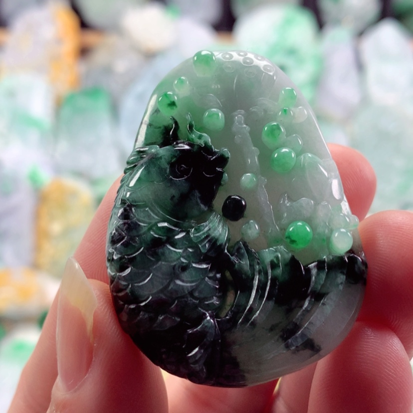 【闪购商品】翡翠吊坠(不含链)未镶嵌