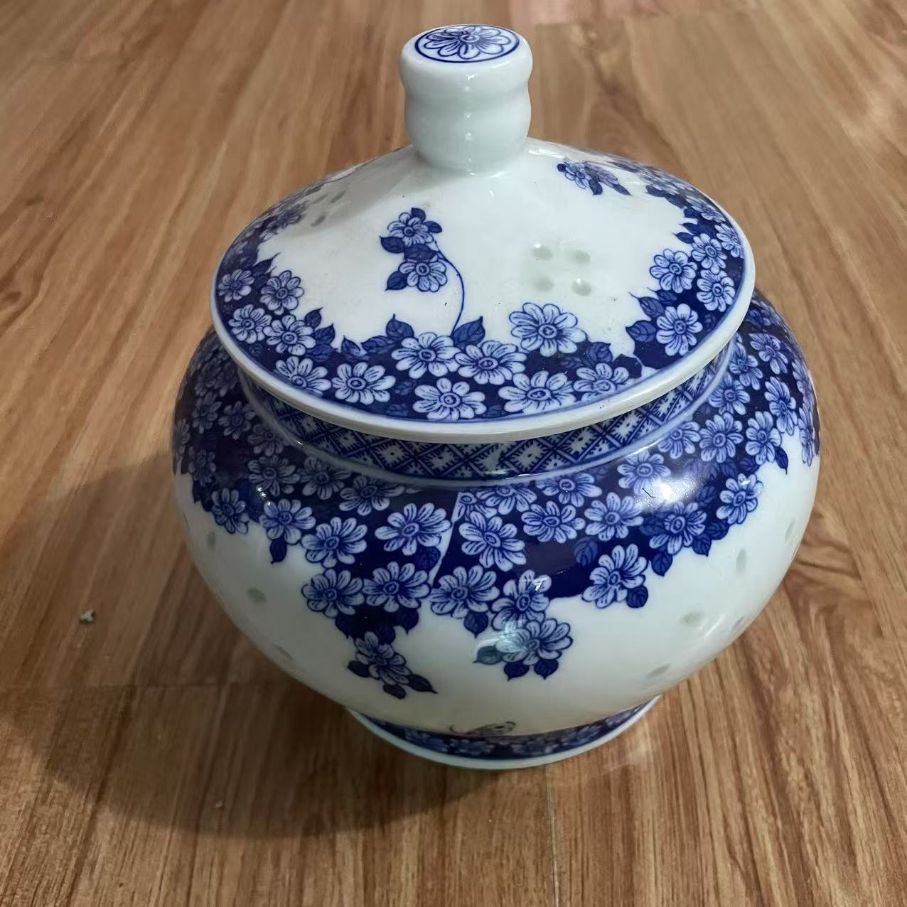 景德镇陶瓷青花玲珑陶瓷