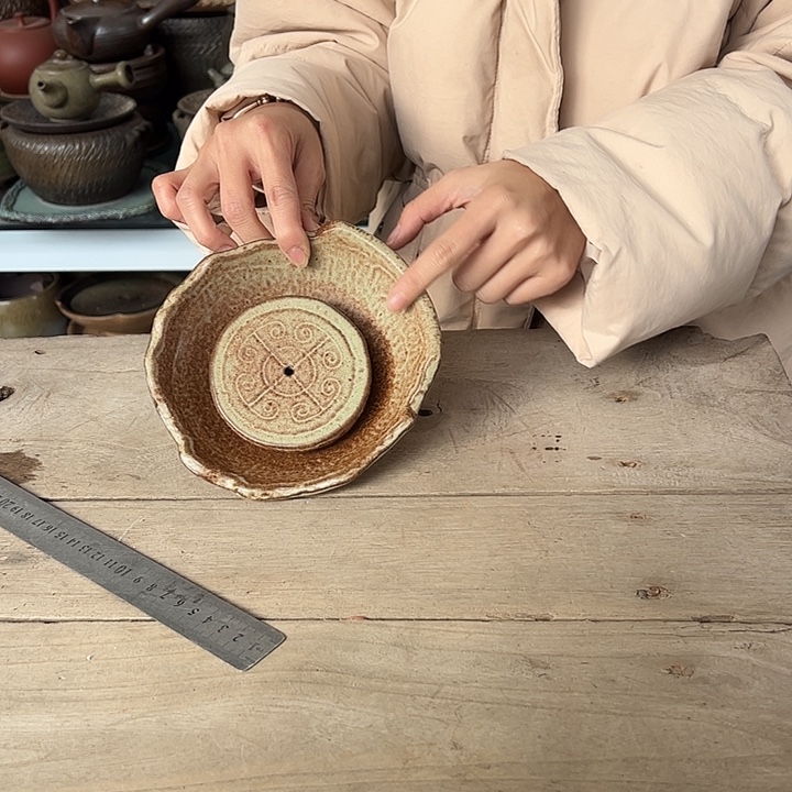 紫砂宜兴紫砂粗陶茶具7