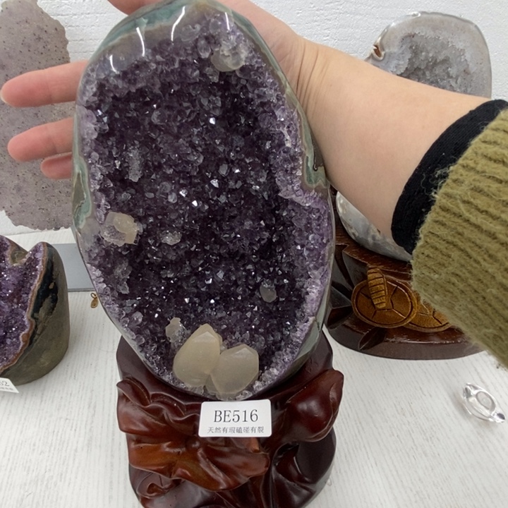 未镶嵌紫晶大型摆件（非配饰）