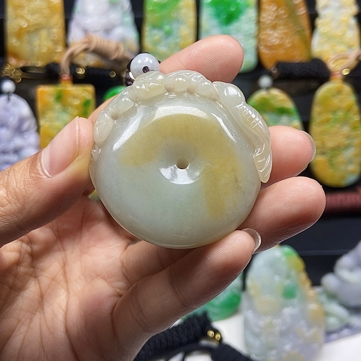 翡翠散珠天然翡翠A货