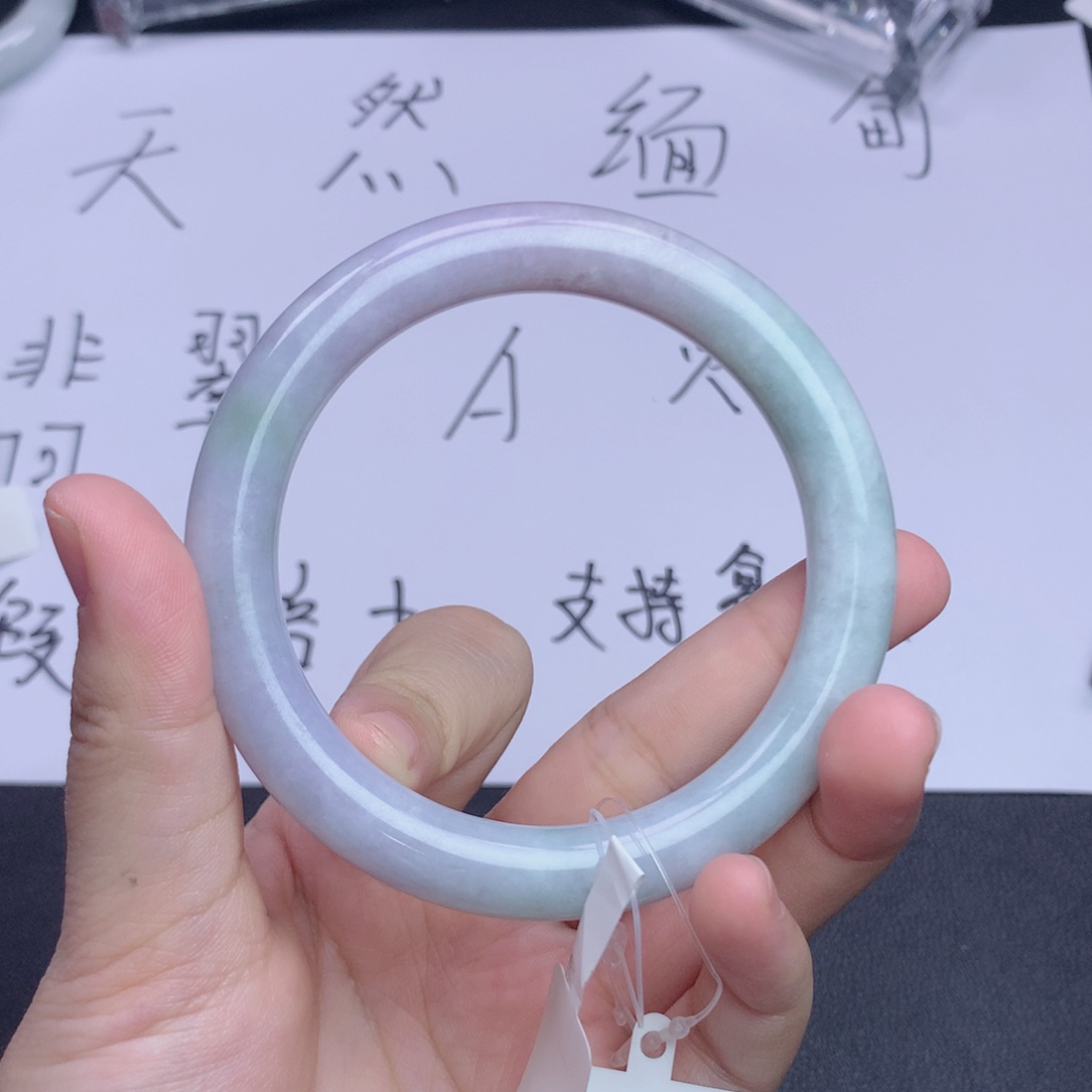 翡翠未镶嵌手镯59–60