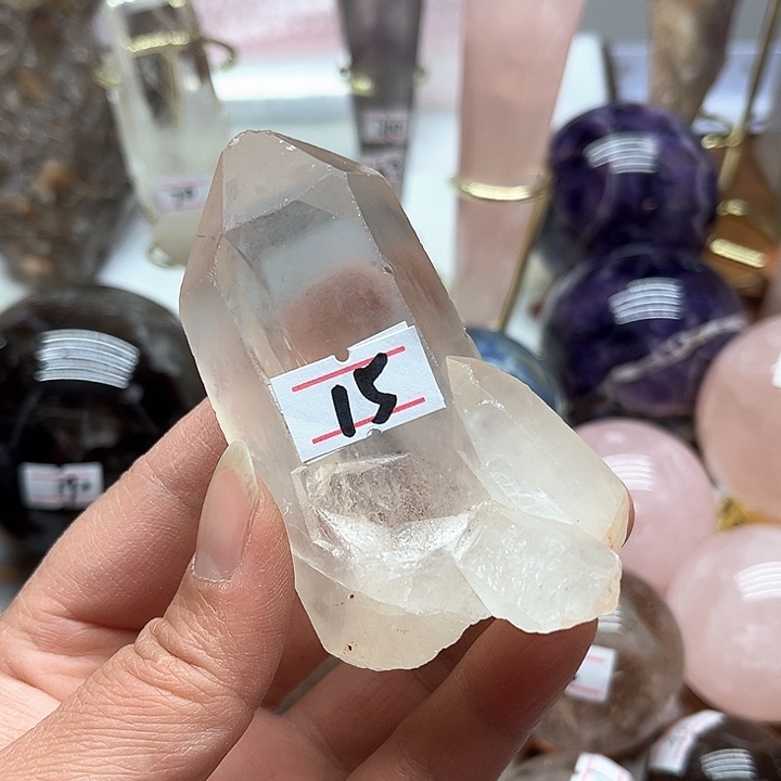 水晶167克白水晶原石未镶嵌