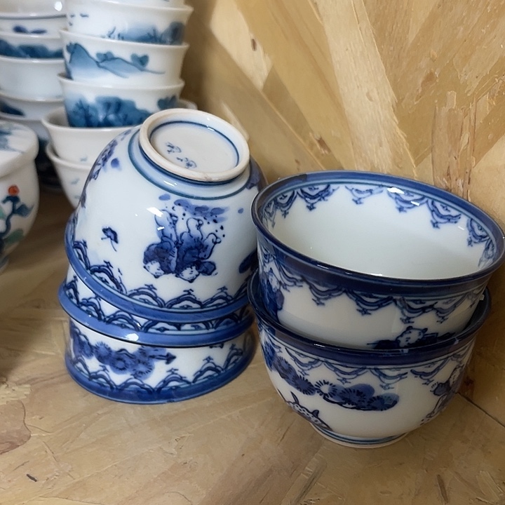 瓷片017 一人直播，看品直播间说序号