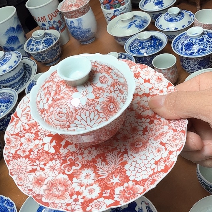 陶手绘三才万花福利款