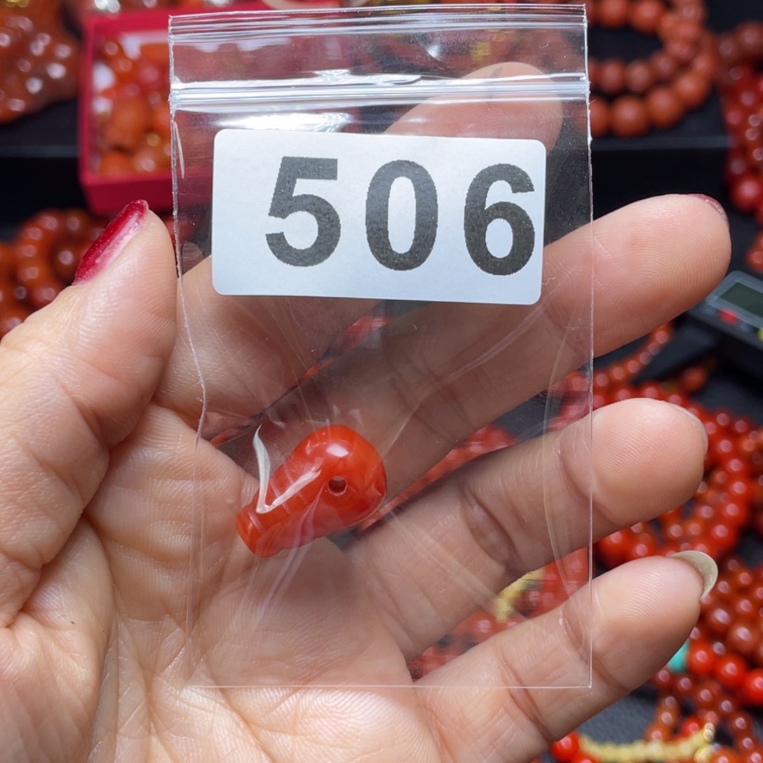 南红玛瑙手链合金大*秋