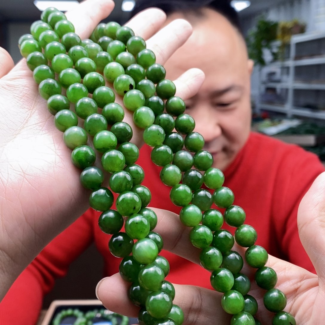 和田玉颈饰未镶嵌拍一发一 多样性发货