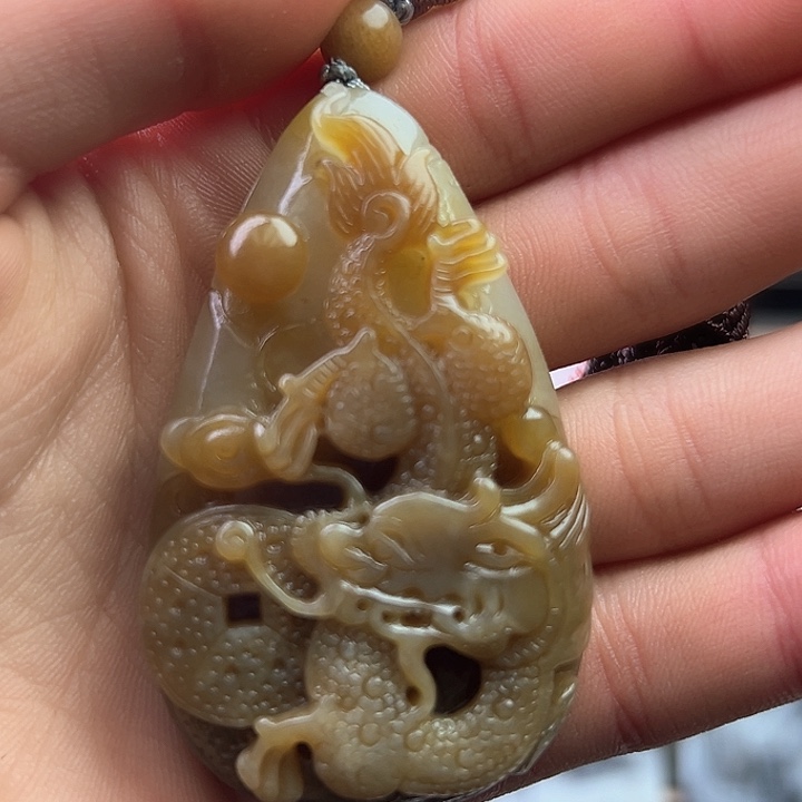 和田玉把件未镶嵌