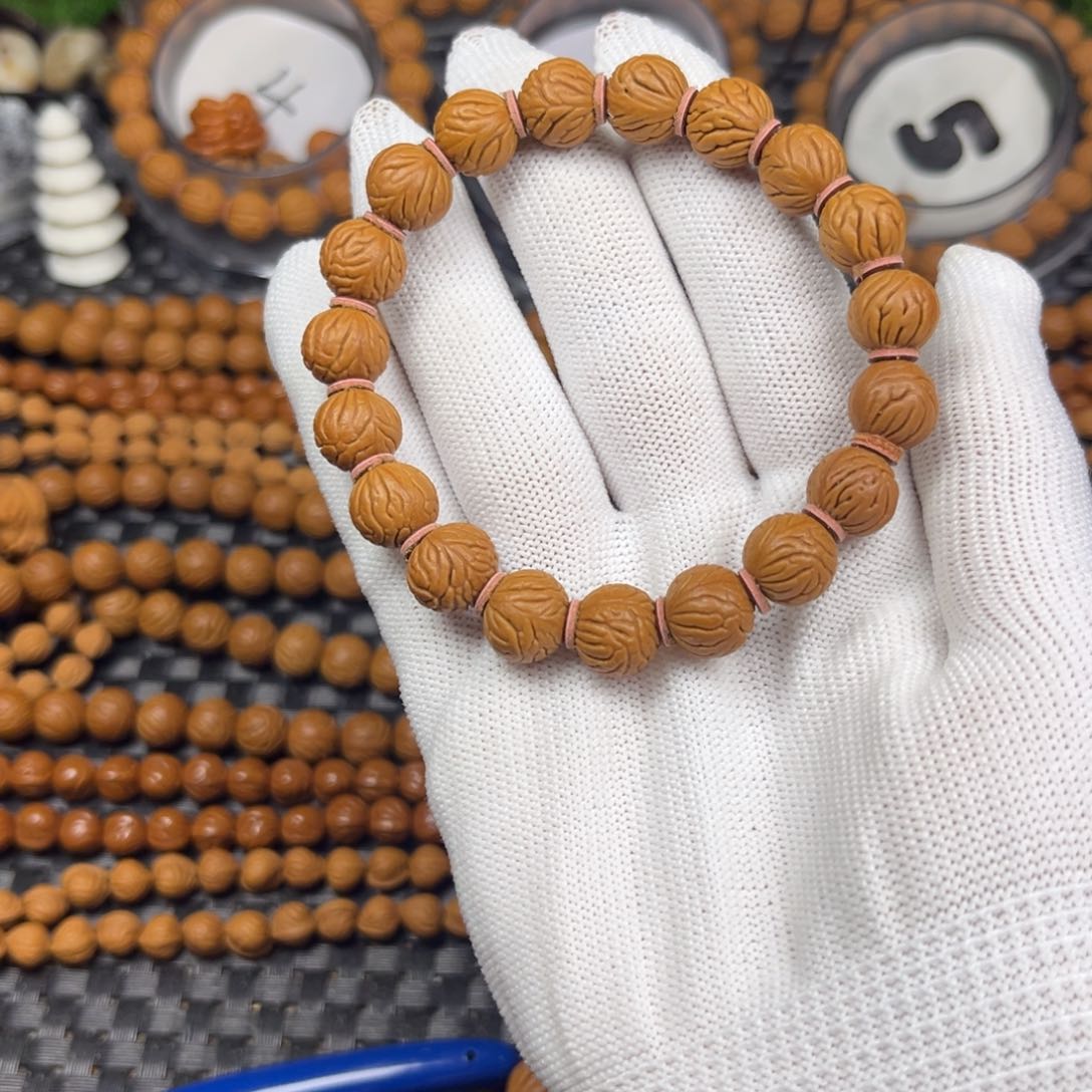 吊坠桃核桃核单圈