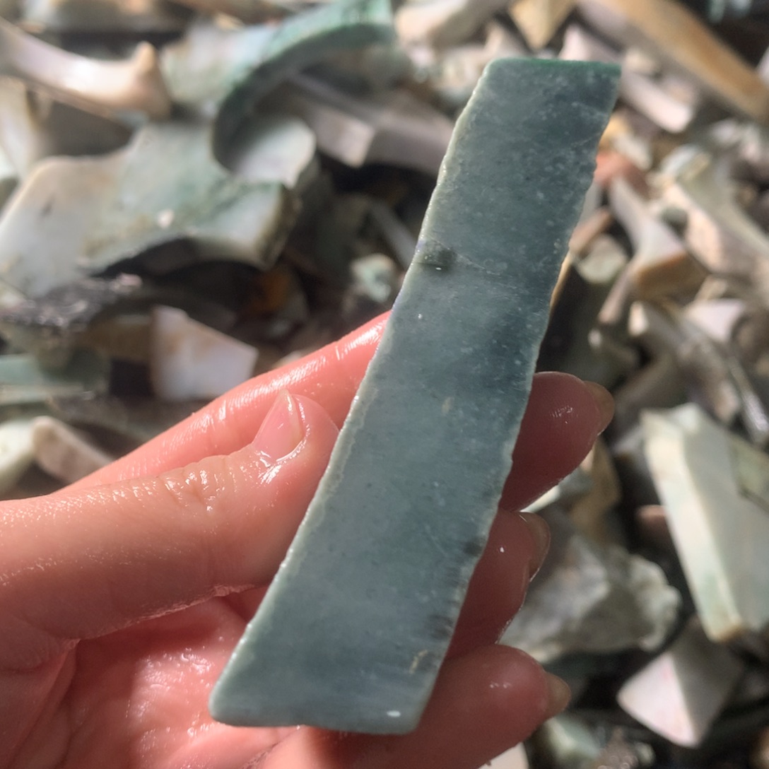 翡翠颈饰未镶嵌缅甸翡翠