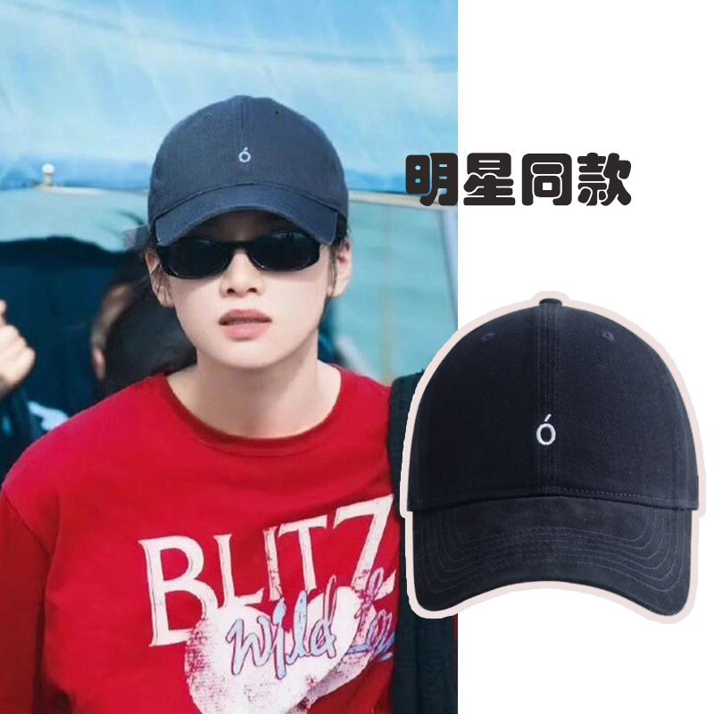 张婧怡同款明星百搭棒球帽子女2025新款软顶遮阳帽韩版休闲鸭舌帽