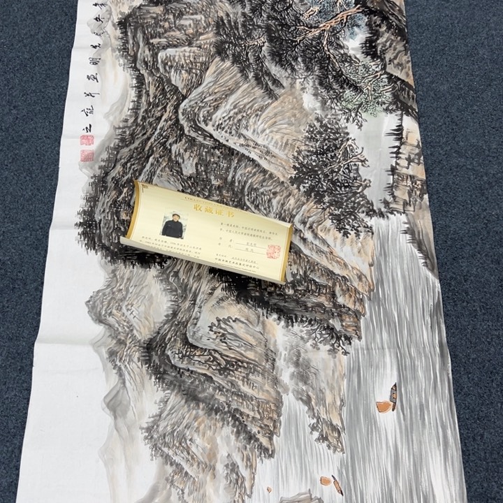 国画绘画手绘作品
