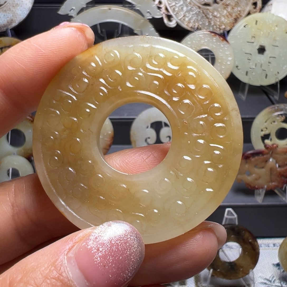 和田玉挂件未镶嵌用****3