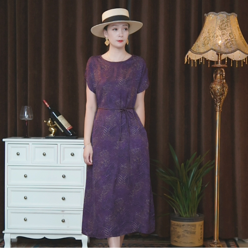 【涵夫人】2025新款夏季高端大气显瘦修身连衣裙Y68267