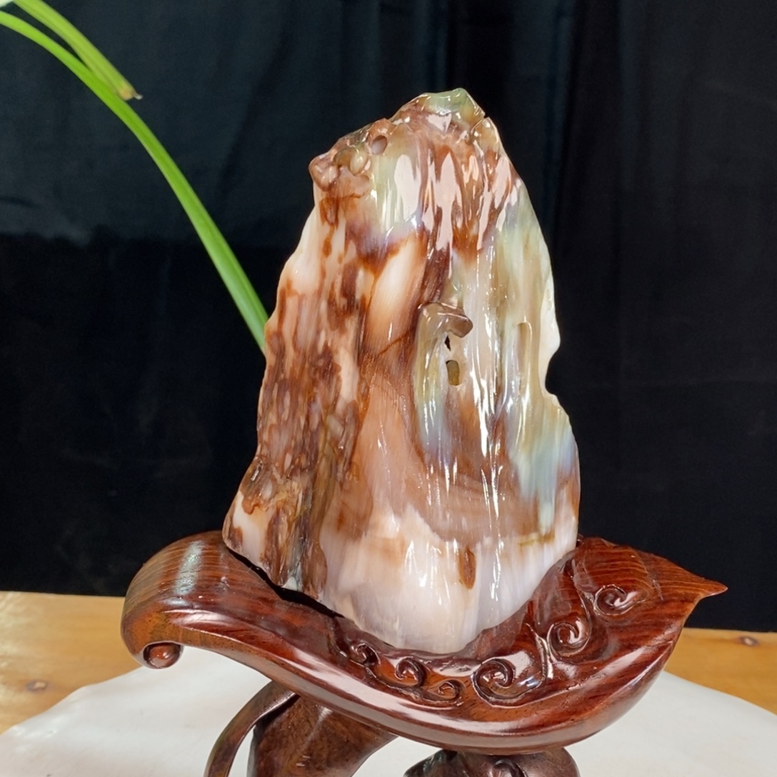 硅化玉未镶嵌珠宝奇石