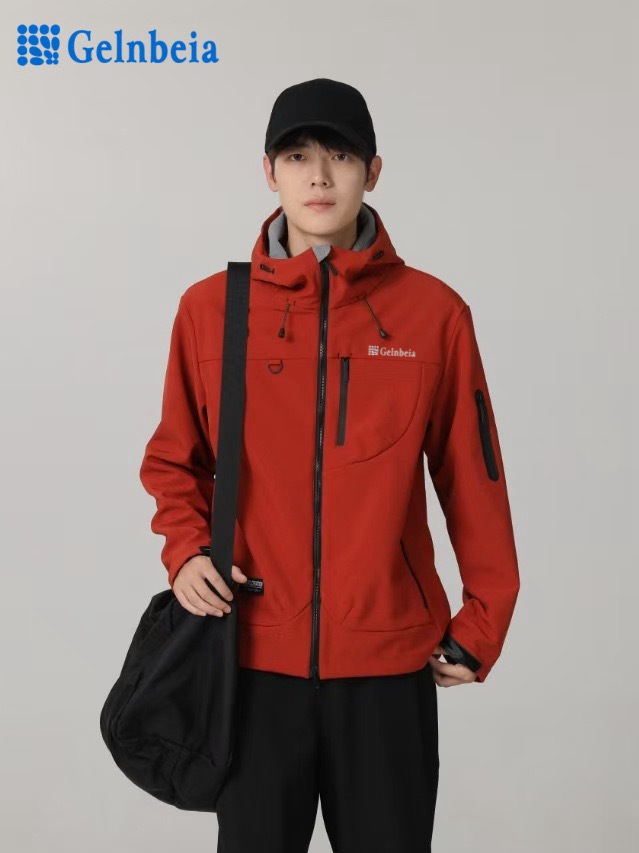 【戈伦贝亚】情侣同款户外软壳冲锋衣-5805