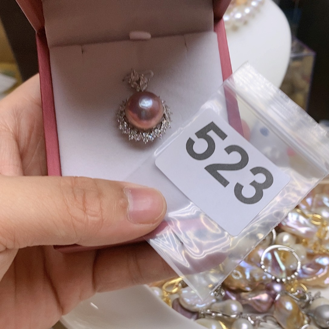 淡水珍珠未镶嵌颈饰523