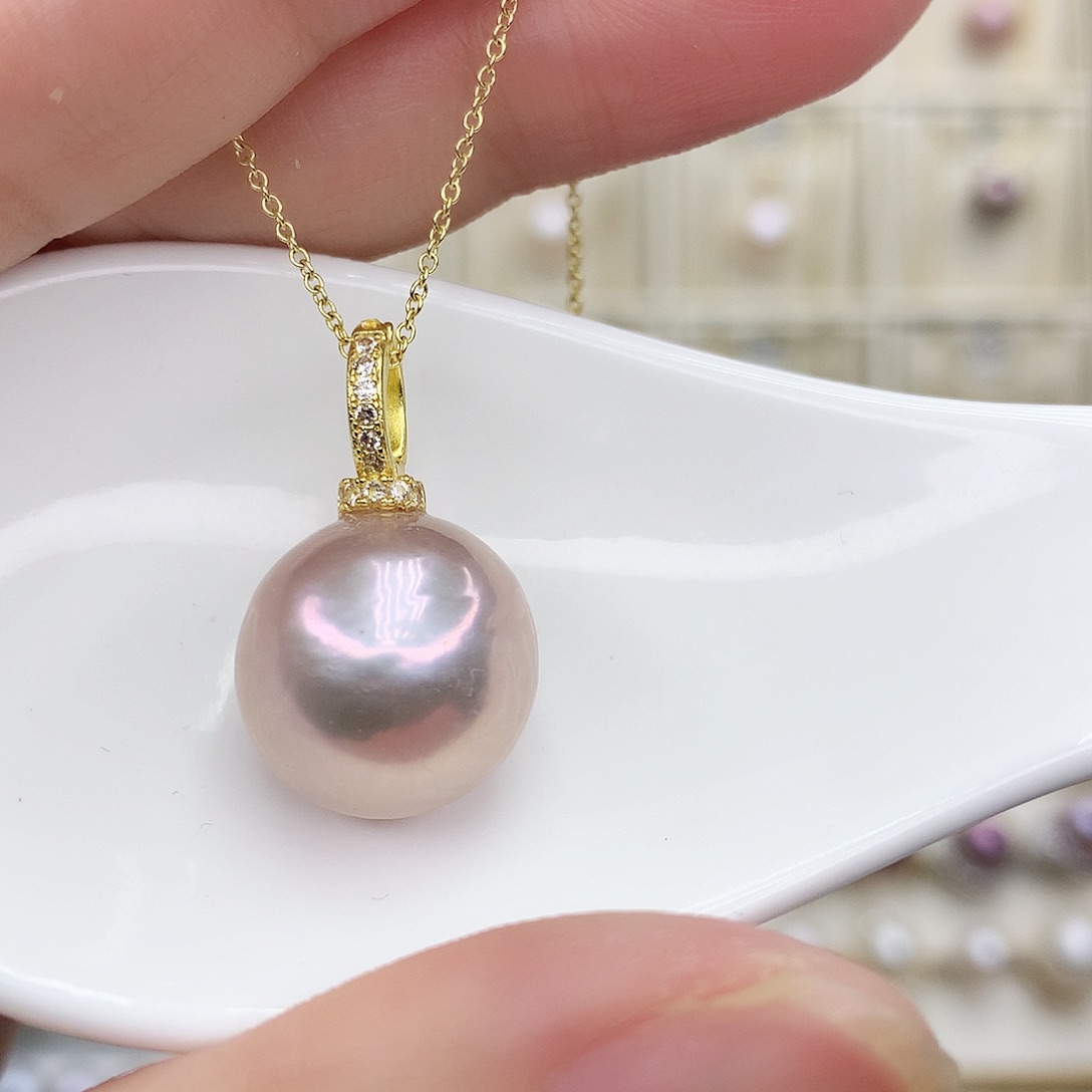 淡水珍珠颈饰合金