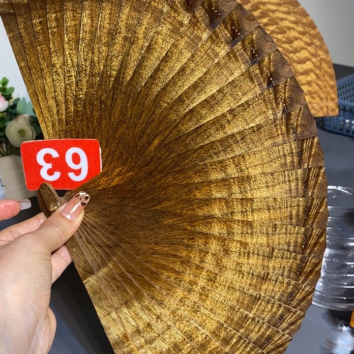 金丝楠L*h金丝楠木扇子