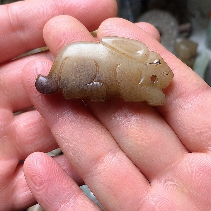 未镶嵌和田玉挂件问**千