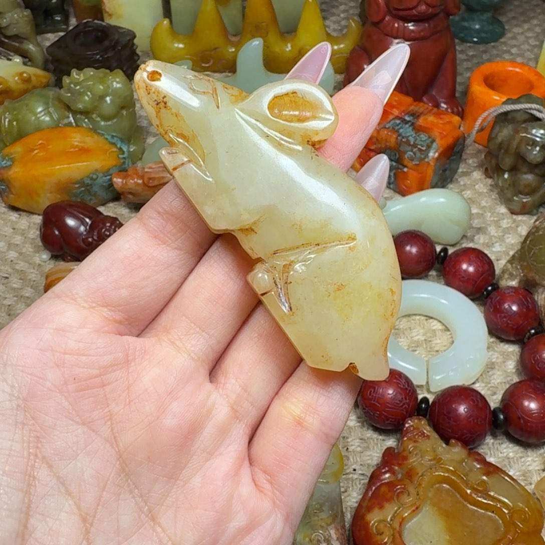 吊坠白玉菩提挂件