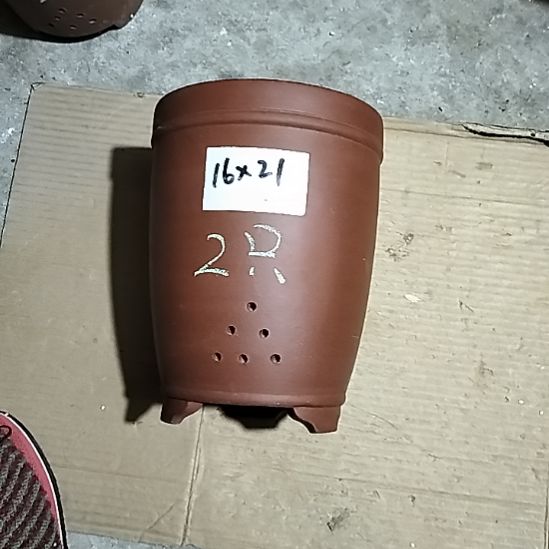 紫砂红泥三线两个