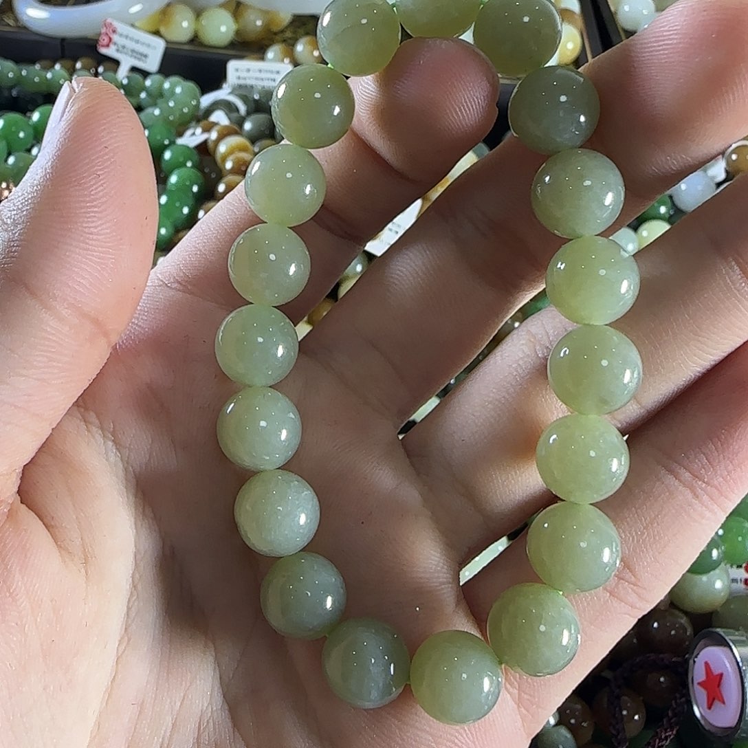 和田玉手链未镶嵌190